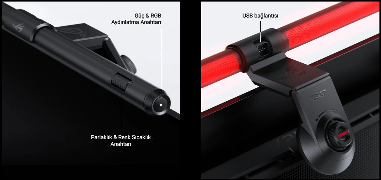 ASUS ROG Aura  ALB01 Monitör Işık Çubuğu