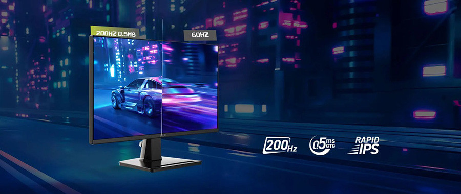 MSI MAG 256F E20 24.5″ 200Hz 0.5ms HDMI DP FreeSync Premium HDR Ready FHD Rapid IPS Gaming Monitör