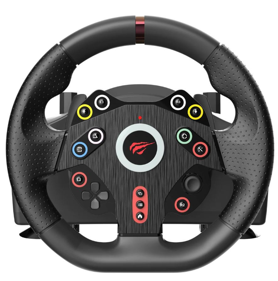 Havit Gamenote RW001 270° Titreşimli 3 Pedallı Vitesli PC, PS4 ve Xbox Uyumlu Gaming Direksiyon Seti