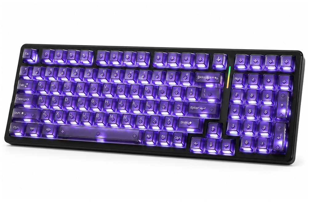 ATK A98 Pro Shadow Purple Mekanik Klavye