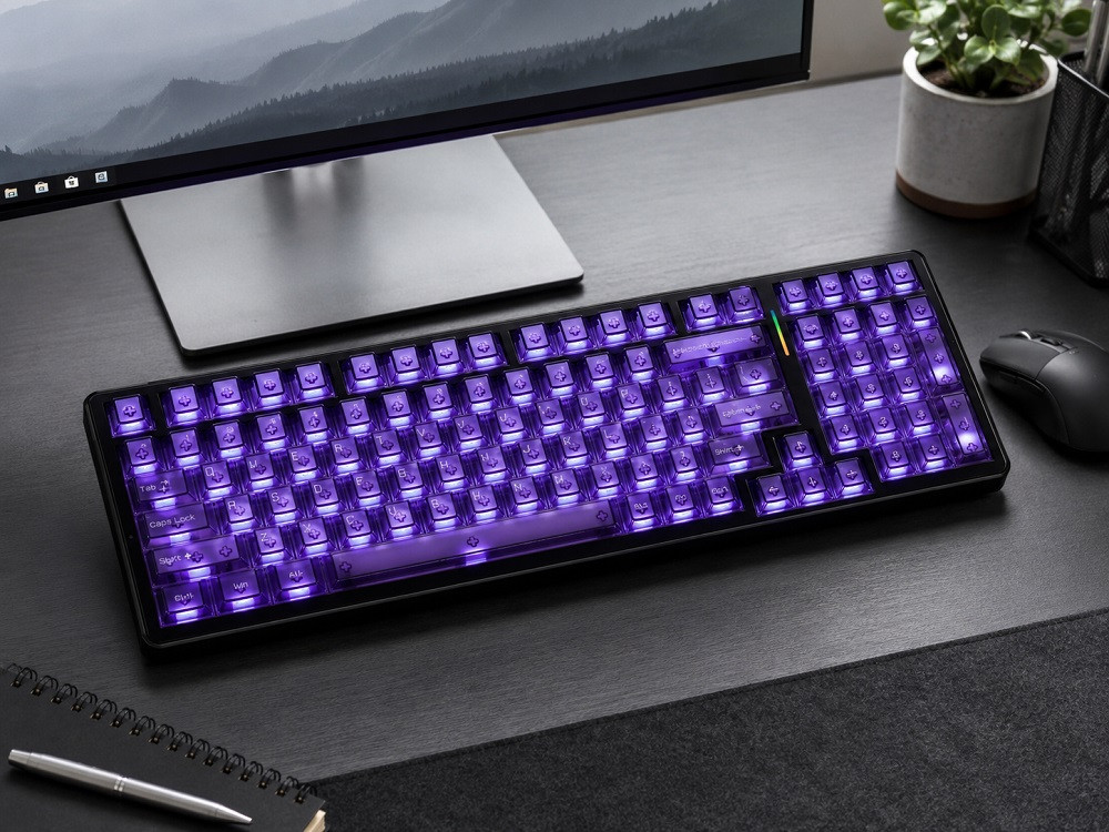 ATK A98 Pro Shadow Purple Mekanik Klavye