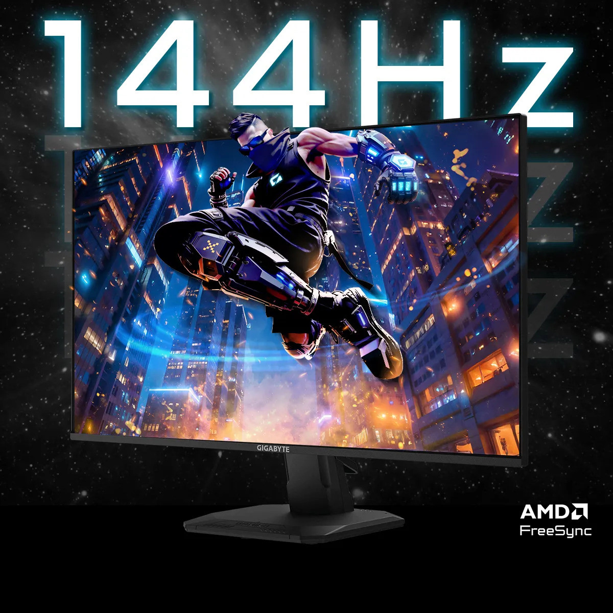 GIGABYTE GS25F14 24.5″ 144Hz 1ms Adaptive Sync HDR10 FHD SS IPS Gaming Monitör
