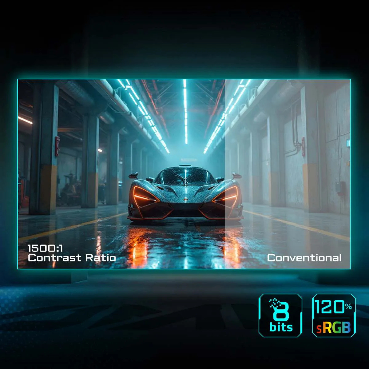 GIGABYTE GS25F14 24.5″ 144Hz 1ms Adaptive Sync HDR10 FHD SS IPS Gaming Monitör