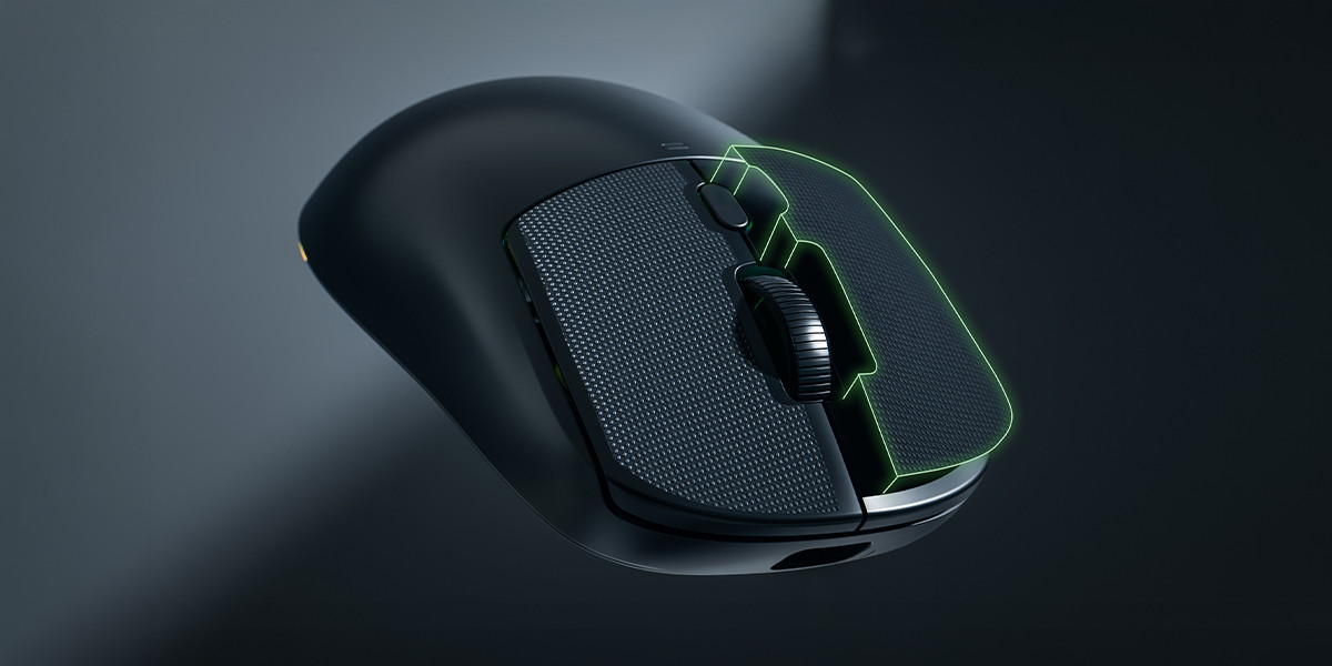 GamePower Kodex 24.000DPI Triple Mode (Kablolu/Bluetooth/2.4G) Siyah Gaming Mouse