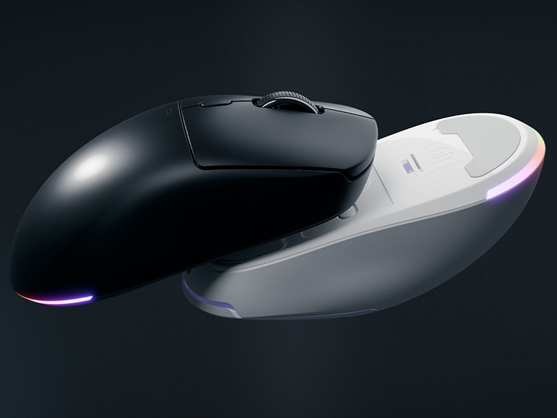 GamePower Kodex 24.000DPI Triple Mode (Kablolu/Bluetooth/2.4G) Siyah Gaming Mouse