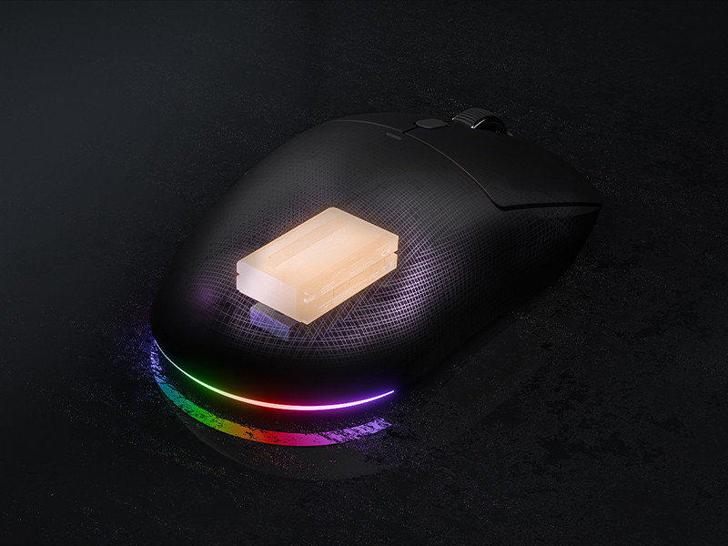 GamePower Kodex 24.000DPI Triple Mode (Kablolu/Bluetooth/2.4G) Siyah Gaming Mouse