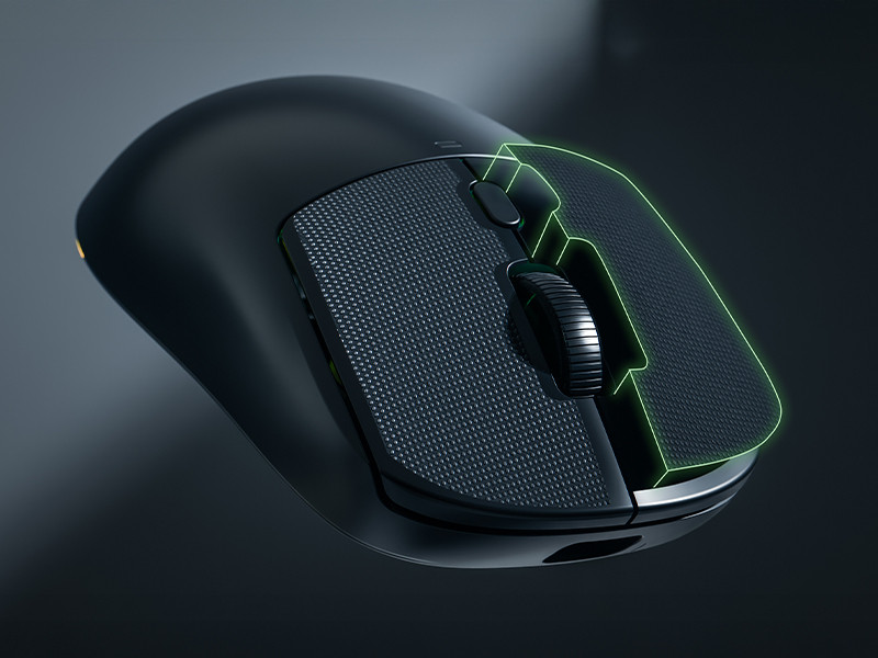 GamePower Kodex 24.000DPI Triple Mode (Kablolu/Bluetooth/2.4G) Siyah Gaming Mouse