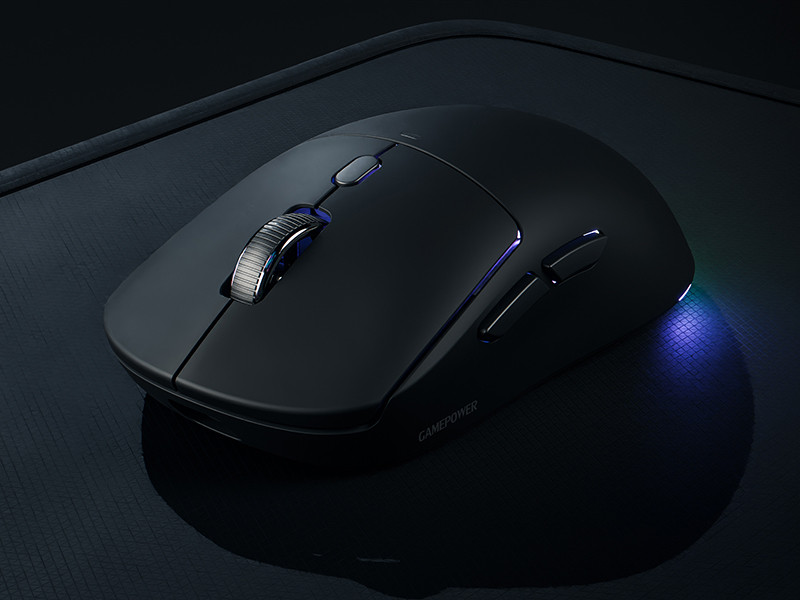 GamePower Kodex 24.000DPI Triple Mode (Kablolu/Bluetooth/2.4G) Siyah Gaming Mouse