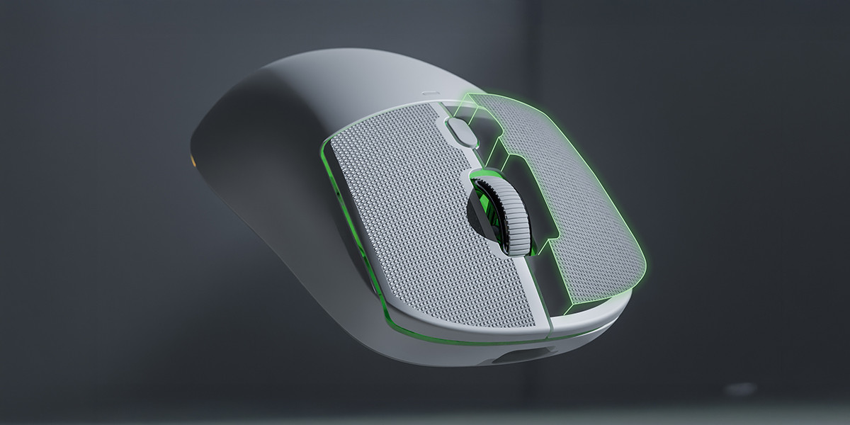 GamePower Kodex 24.000DPI Triple Mode (Kablolu/Bluetooth/2.4G) Beyaz Gaming Mouse