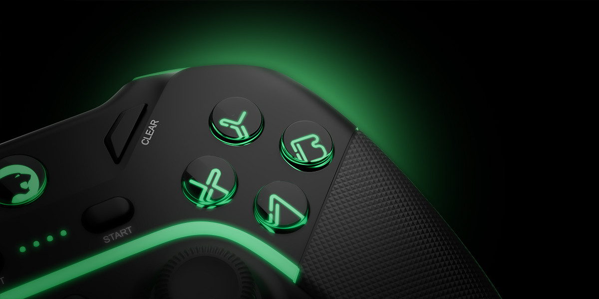 GamePower Vitrus Hall Effect Joystickli Kablosuz Siyah Gamepad (2.4G/Bluetooth) (PC Uyumlu)