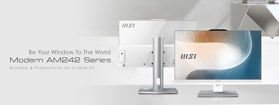 MSI MODERN AM272P 1M-1095XEU Core 7 150U 16GB 1TB SSD 27.0″ FHD FreeDOS All in One PC Beyaz