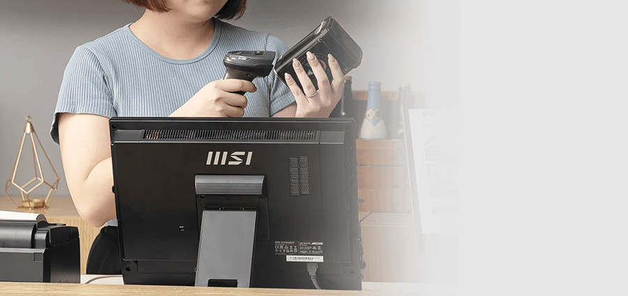 MSI PRO AP162T ADL-054EU Intel N100 4GB 128GB SSD 15.6″ W11Pro All in One PC