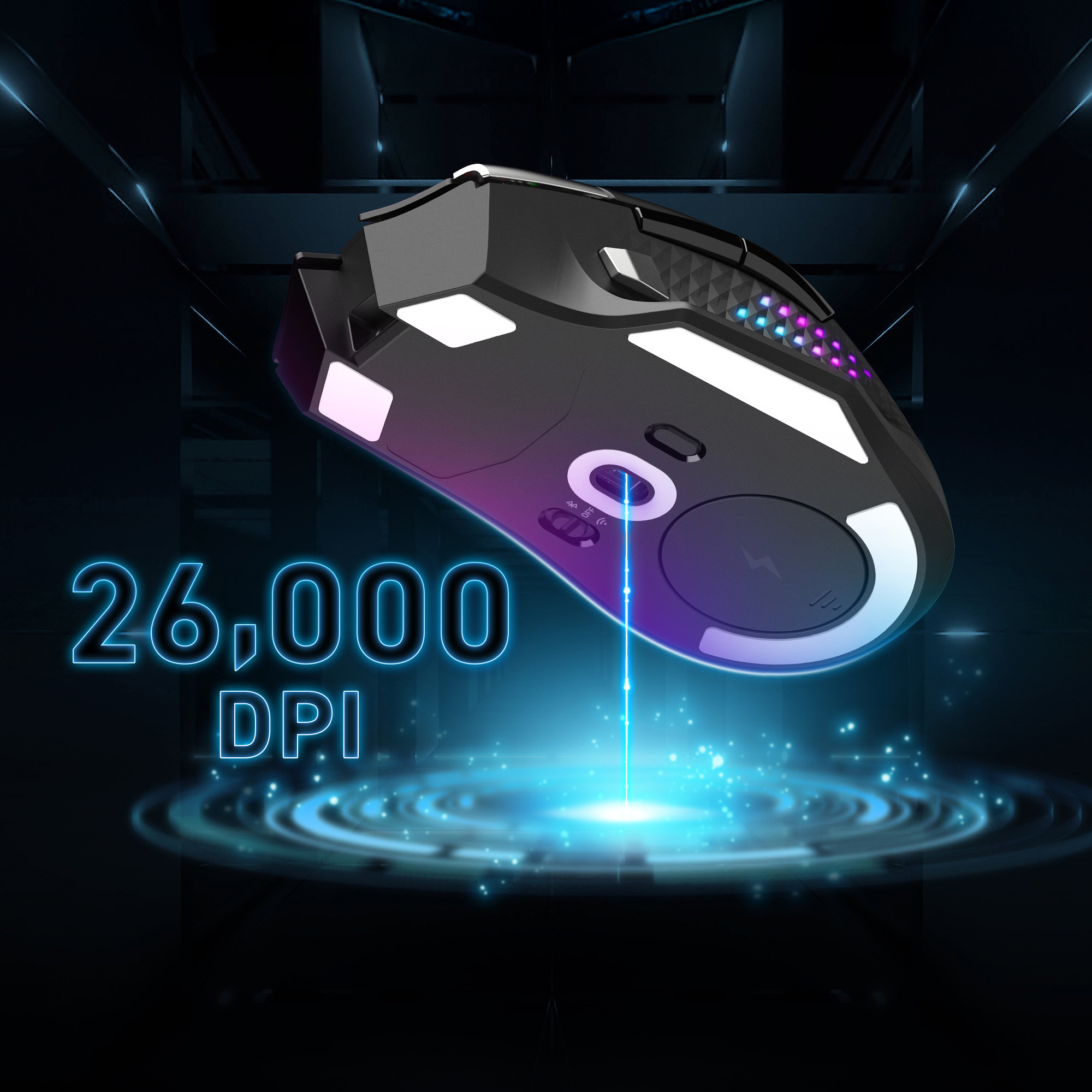 MSI Versa Pro Wireless + Mouse Dock Pro Gaming (Oyuncu) Mouse