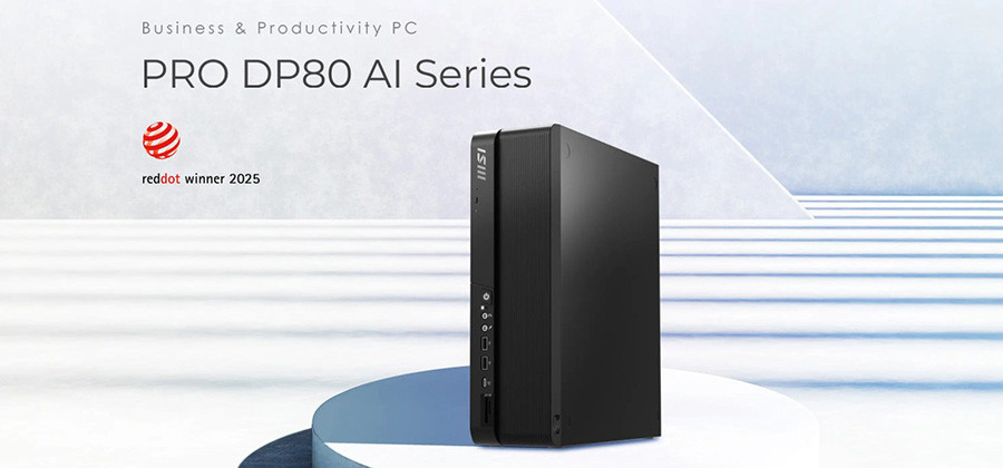 MSI PRO DP80 AI A2G-083XEU Ultra 5 225 16GB 512GB SSD FreeDOS Mini PC