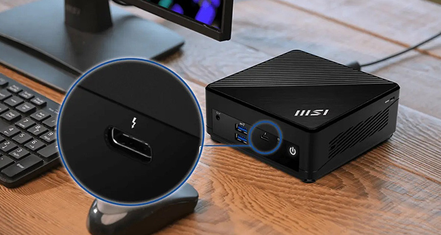 MSI CUBI 5 1M-495EU Core 7 150U 16GB DDR5 1TB SSD W11PRO Siyah Mini TD PC