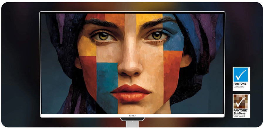 MSI PRO MP271UPXW E12 26.5″ 120Hz 0.03ms UHD 4K QD-OLED Flat FreeSync Premium Pro Pivot Beyaz Monitör