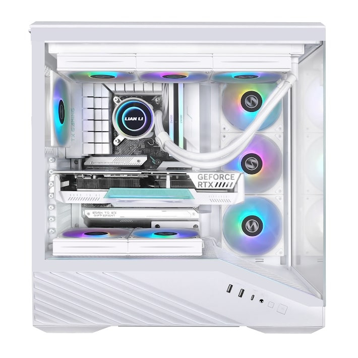 Lian Li VECTOR V100R Beyaz E-ATX Kasa