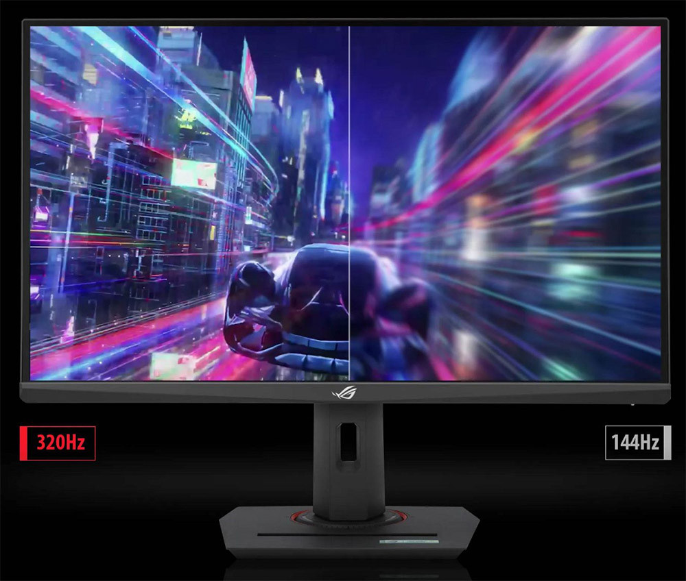 ASUS ROG Strix XG27ACMS 27″ 320Hz(OC) 0.3Ms HDMI DP G-Sync HDR400 WQHD Fast IPS Gaming Monitör