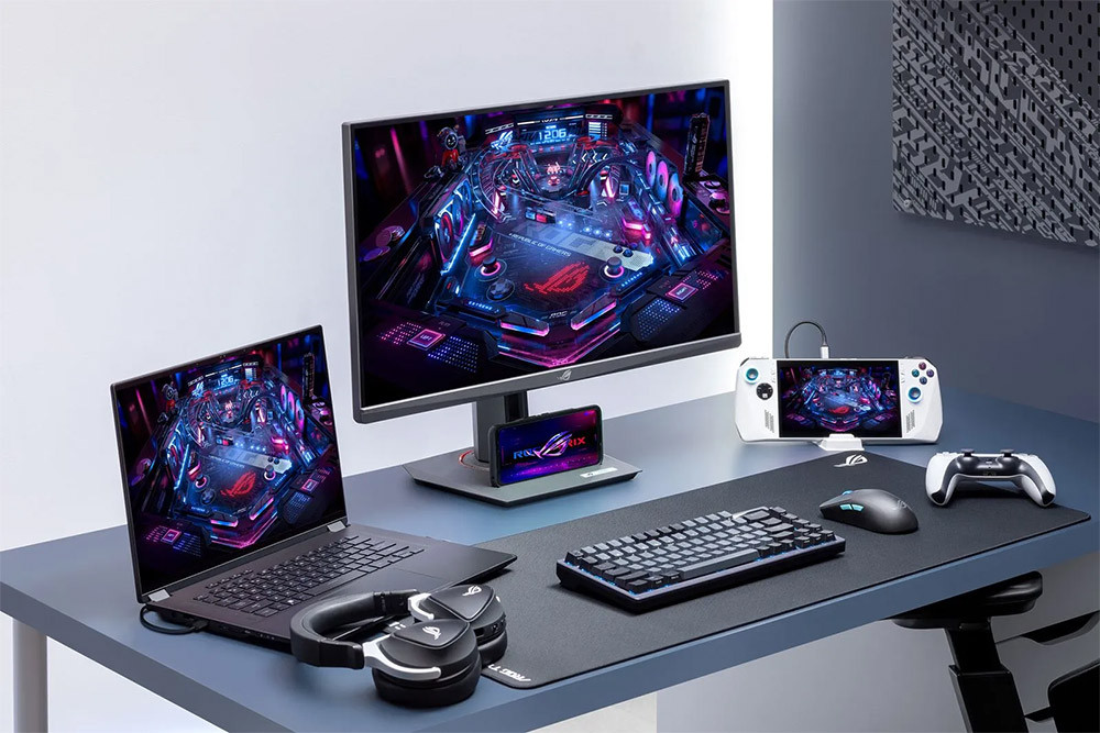 ASUS ROG Strix XG27ACMS 27″ 320Hz(OC) 0.3Ms HDMI DP G-Sync HDR400 WQHD Fast IPS Gaming Monitör