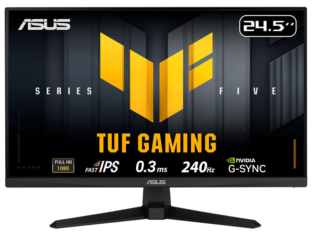 ASUS TUF GAMING VG259QM5A 24.5″ 240Hz 0.3ms Gaming AI ELMB Full HD Fast IPS Gaming (Oyuncu) Monitör