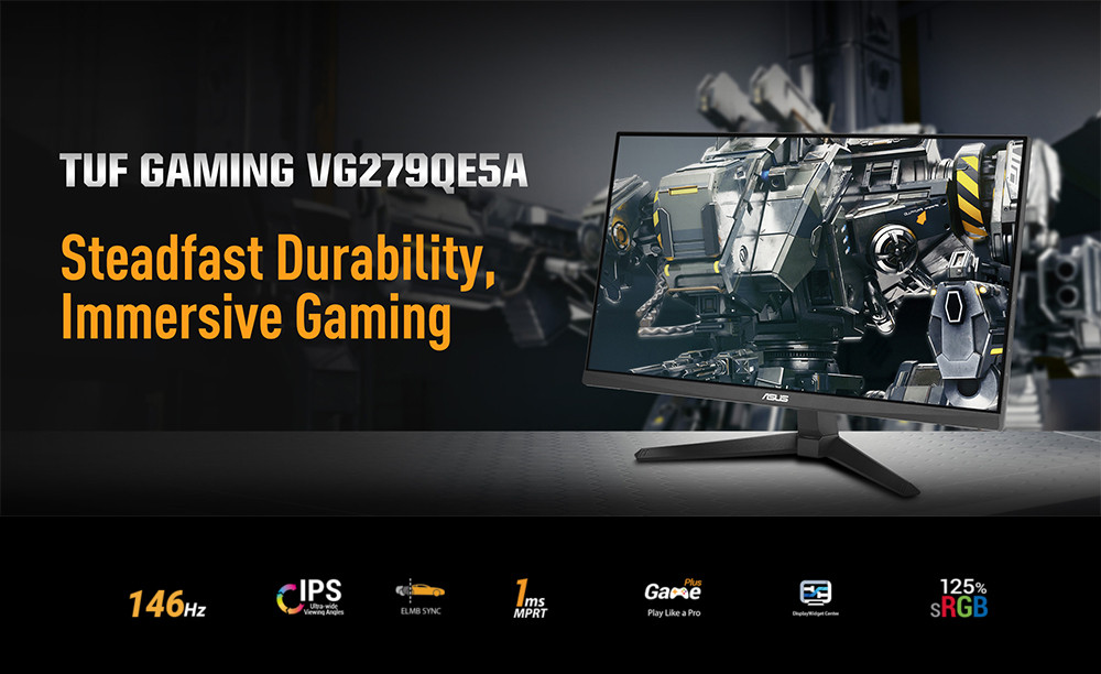 ASUS TUF GAMING VG279QE5A 27 inç 146Hz 1ms ELMB IPS Gaming (Oyuncu) Monitör