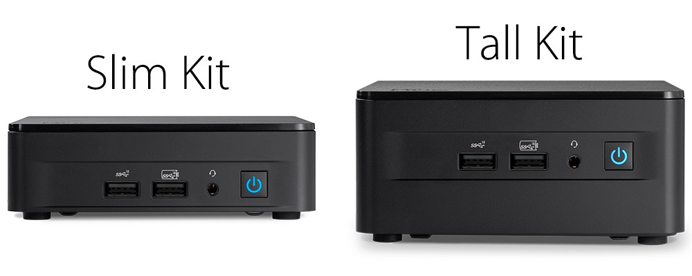 ASUS NUC13 Pro Tall Kit RNUC13ANHI500003I Core 5 1340P Barebone FreeDOS Mini PC