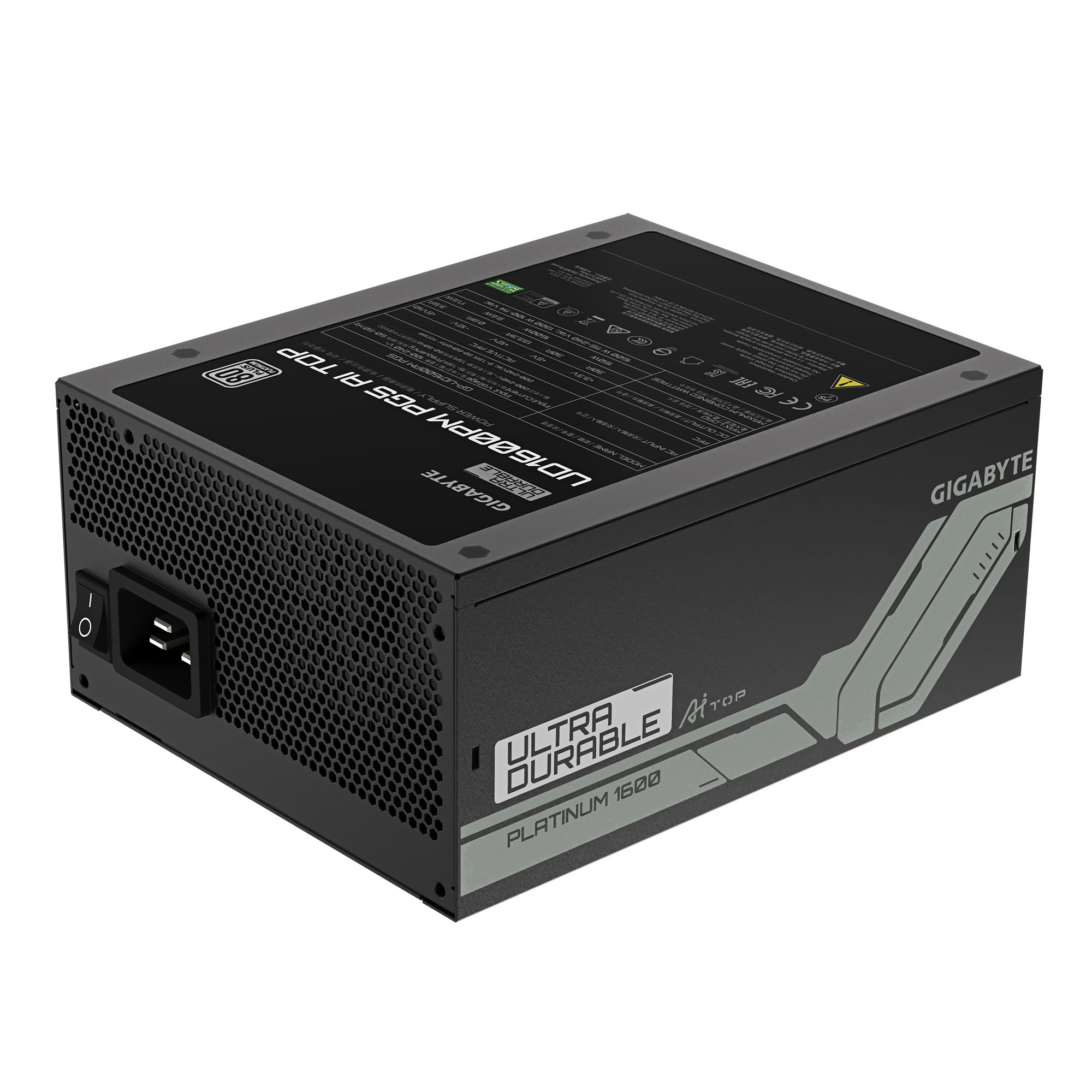 Gigabyte GP UD1600PM PG5 AI TOP 1600W 80+ Platinum Modüler Güç Kaynağı