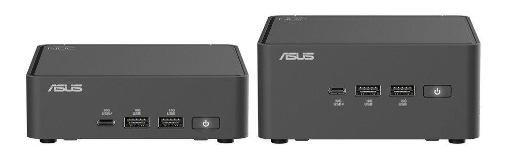 ASUS NUC15 Pro Tall Kit RNUC15CRHI300002 Core 3 100U Barebone FreeDOS Mini PC