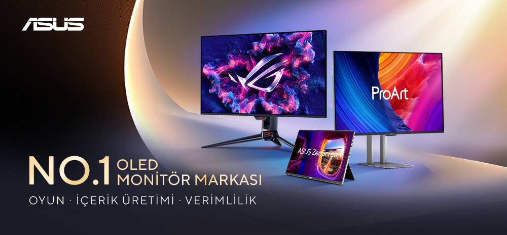 ASUS ProArt PA32UCDMR-K 32″ 240Hz 0.1ms AdaptiveSync HDR10 UHD QD-OLED Pivot Monitör