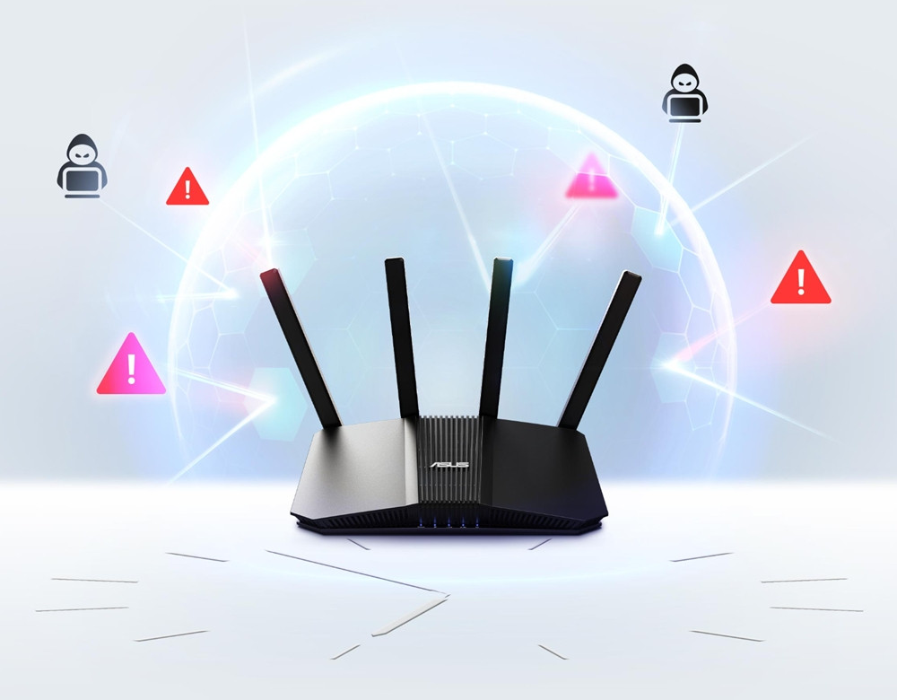 ASUS RT-BE55 Çift Bantlı WiFi 7  Akıllı AiMesh Genişletilebilir Router