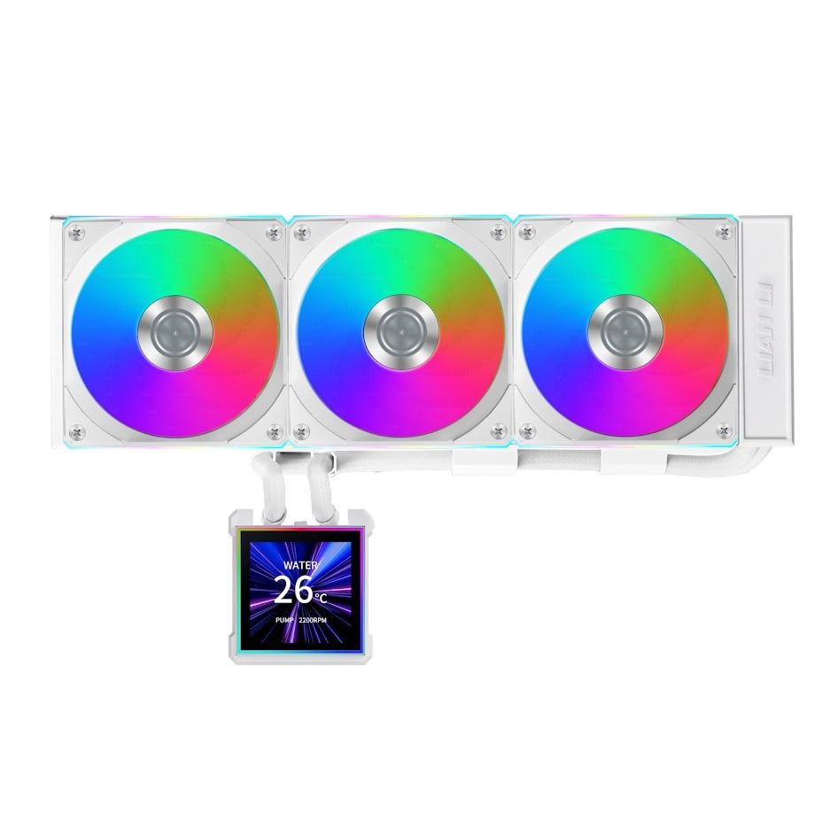 Lian Li HydroShift II LCD-S 360CL Beyaz Sıvı Soğutucu
