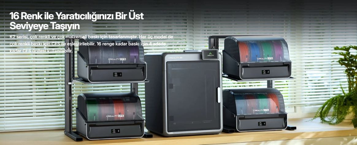 Creality K2 Combo 3D Yazıcı