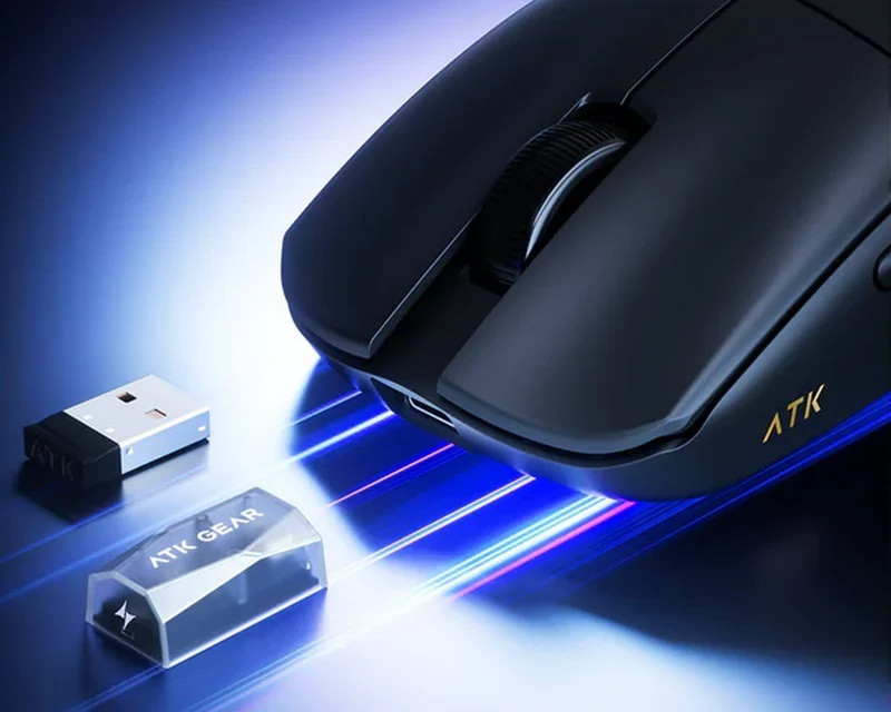 ATK Blazing Sky F1 V2 Ultra Max 2.0 Siyah Wireless Mouse