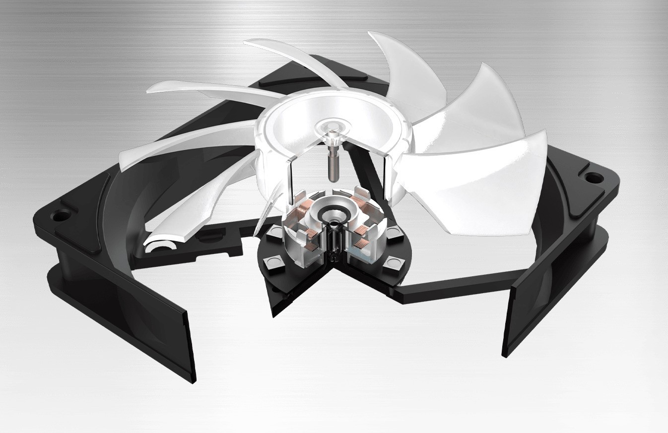 MSI MAG F120 ARGB WHITE-3RW 120mm ARGB Beyaz Kasa Fanı