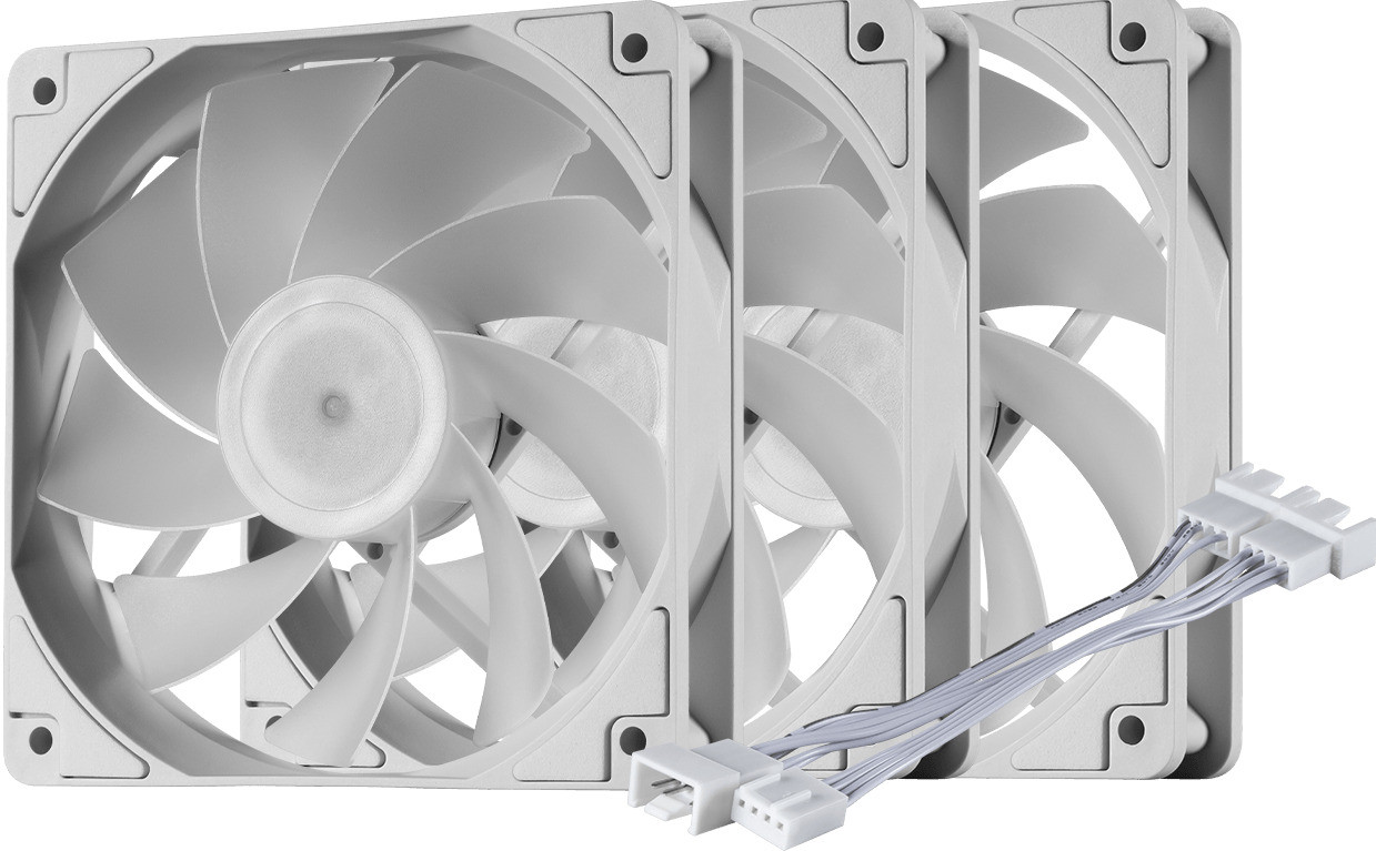 MSI MAG F120 ARGB WHITE-3RW 120mm ARGB Beyaz Kasa Fanı