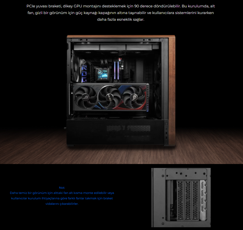 Lian Li Lancool 217 Beyaz E-ATX Mid-Tower Kasa