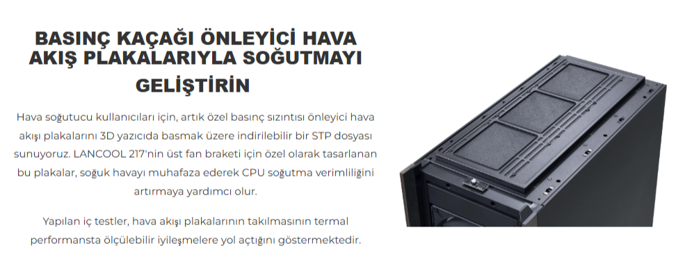 Lian Li Lancool 217 Beyaz E-ATX Mid-Tower Kasa