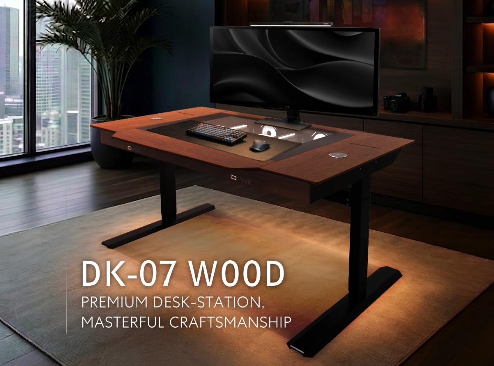 Lian Li DK07X-WD Ahşap Oyuncu Masası