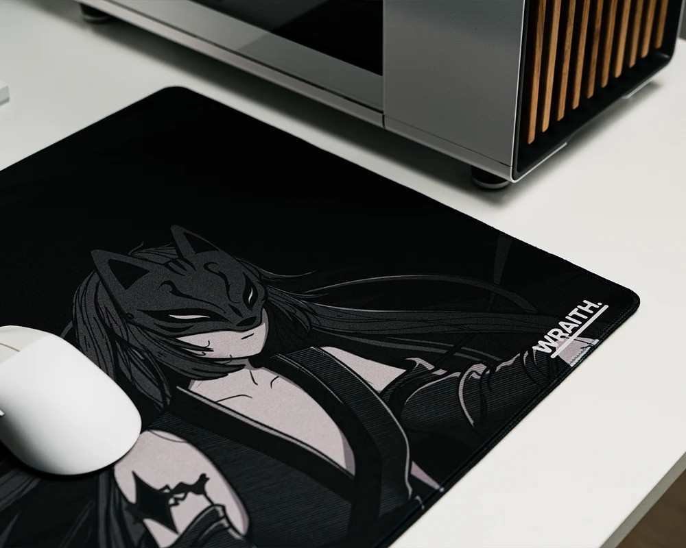 Wraith Kitsune Edition Deskmat Siyah