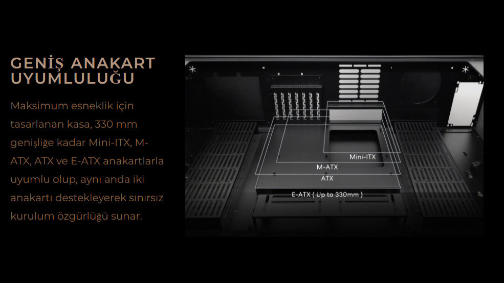 Lian Li DK07X-WD Ahşap Oyuncu Masası