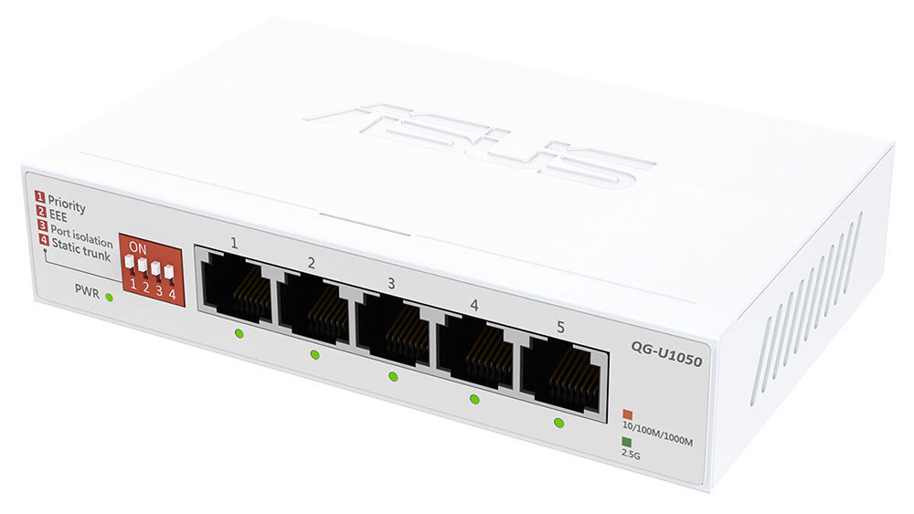 ASUS QG-U1050 5-Port 2.5G Unmanaged Switch