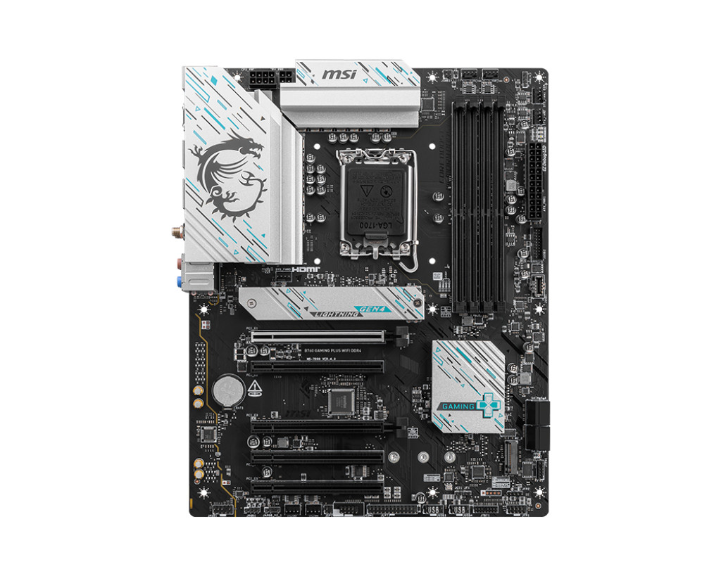 MSI B760 GAMING PLUS WIFI DDR4 Intel LGA1700 DDR4 5333+(OC)MHz ATX Anakart