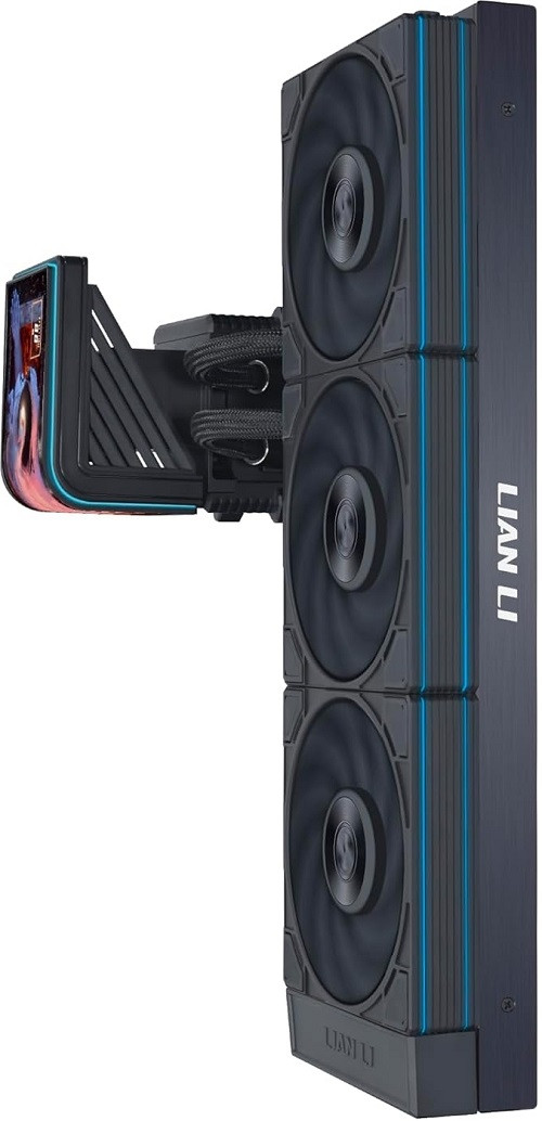 Lian Li HydroShift II OLED Curved 360P28 360mm Siyah Sıvı Soğutucu 