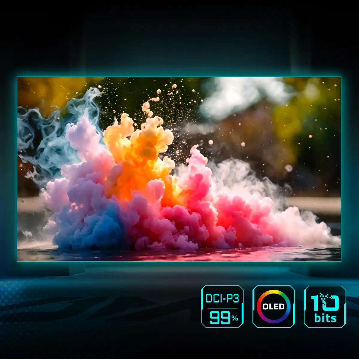 GIGABYTE GO27Q24A 27″ 240Hz 0.03ms 2K Adaptive-Sync HDR10 QHD QD-OLED Pivot Gaming (Oyuncu) Monitör