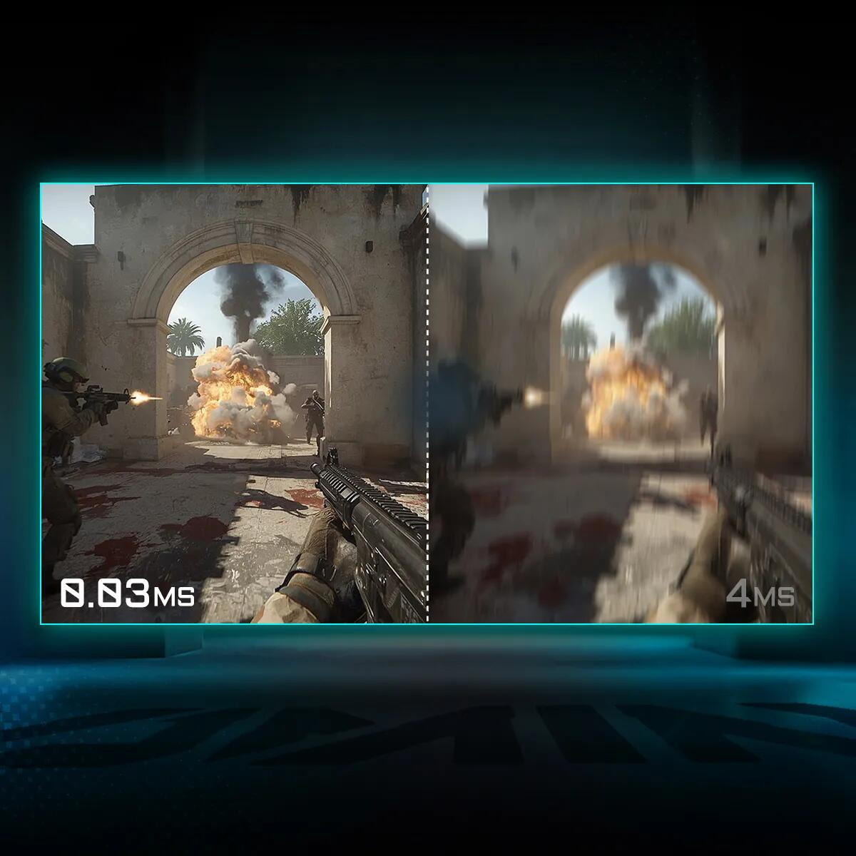 GIGABYTE GO27Q24A 27″ 240Hz 0.03ms 2K Adaptive-Sync HDR10 QHD QD-OLED Pivot Gaming (Oyuncu) Monitör