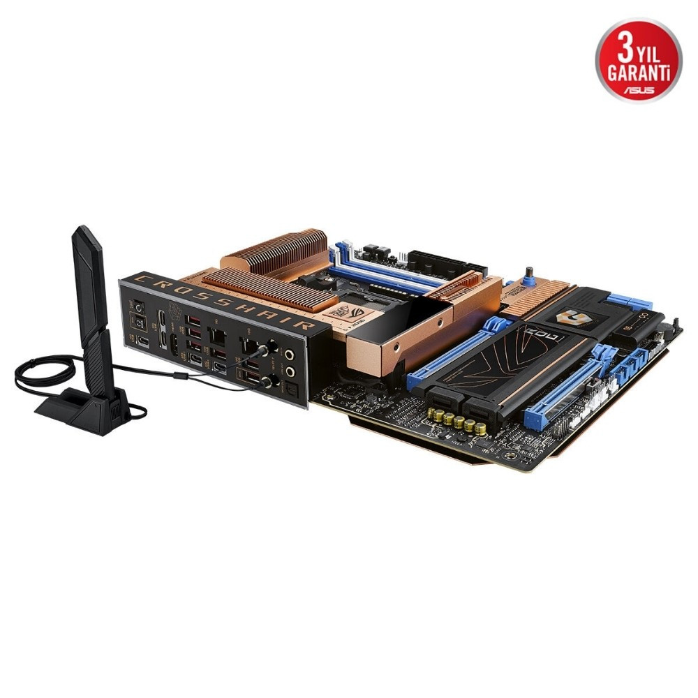 ASUS ROG CROSSHAIR 2006 AMD X870E AM5 DDR5 9600+(OC) MHz WiFi7 Gaming Anakart