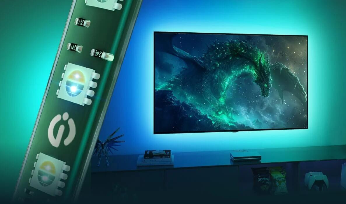 Govee AI Sync Box 2 75-85 Inc TV Arkası Şerit Led
