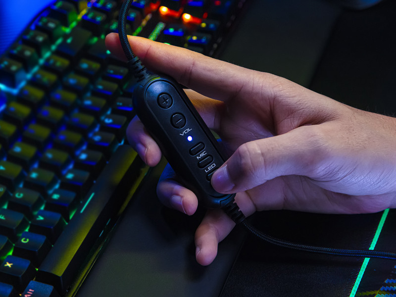 GamePower Raijin Rainbow 7.1 Surround Gaming Kulaklık 