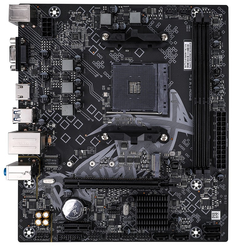 COLORFUL BATTLE-AX B450M-T M.2 V14 DDR4 3600MHz mATX AM4 Gaming Anakart