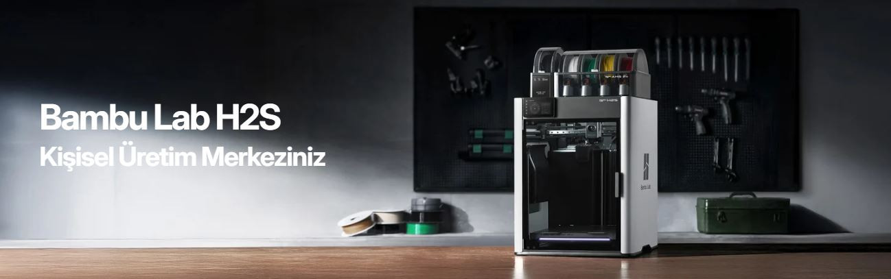 Bambu Lab H2S AMS Combo 3D Yazıcı